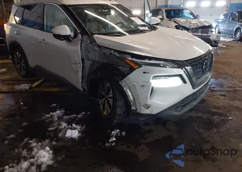 2021 Nissan Rogue Sv Intelligent Awd from USA, damaged, VIN 5N1AT3BB9MC756843